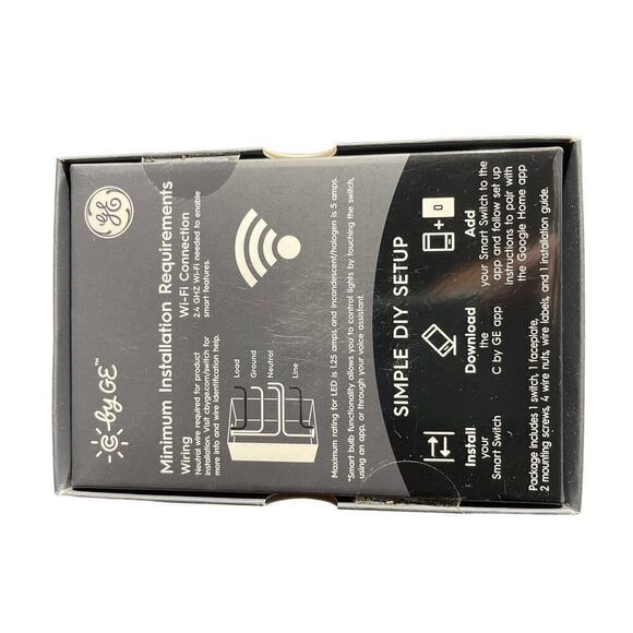 NEW! GE on/off Smart Switch. All Bulbs. Schedules/voice control. - Picture 3 of 3